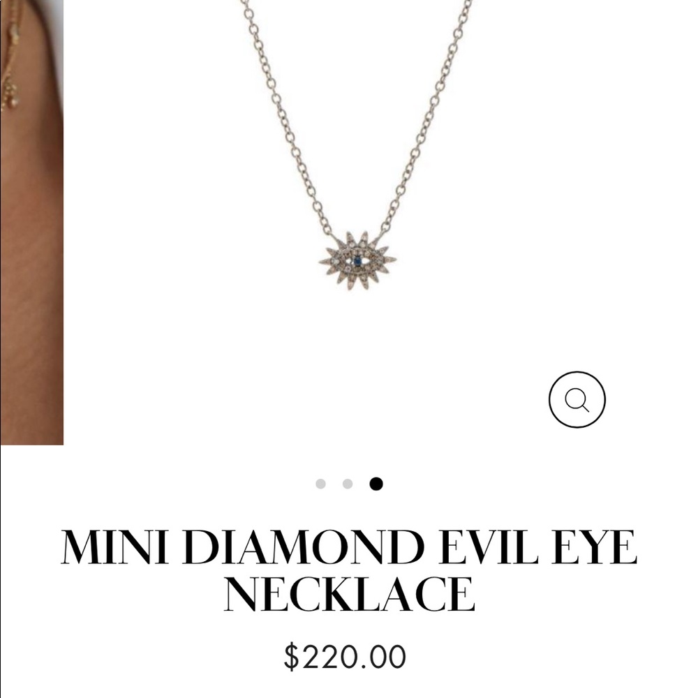 Diamond + Sapphire Necklace